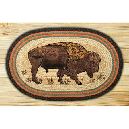 Palacedesigns Capitol Importing Buffalo - 20 in. x 30 in. Oval Patch PA2838320